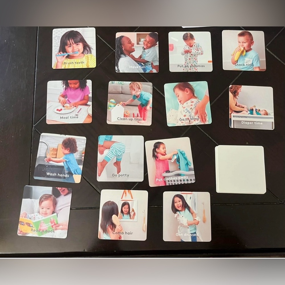 Lovevery Map It Out Routine Cards-Incomplete Set